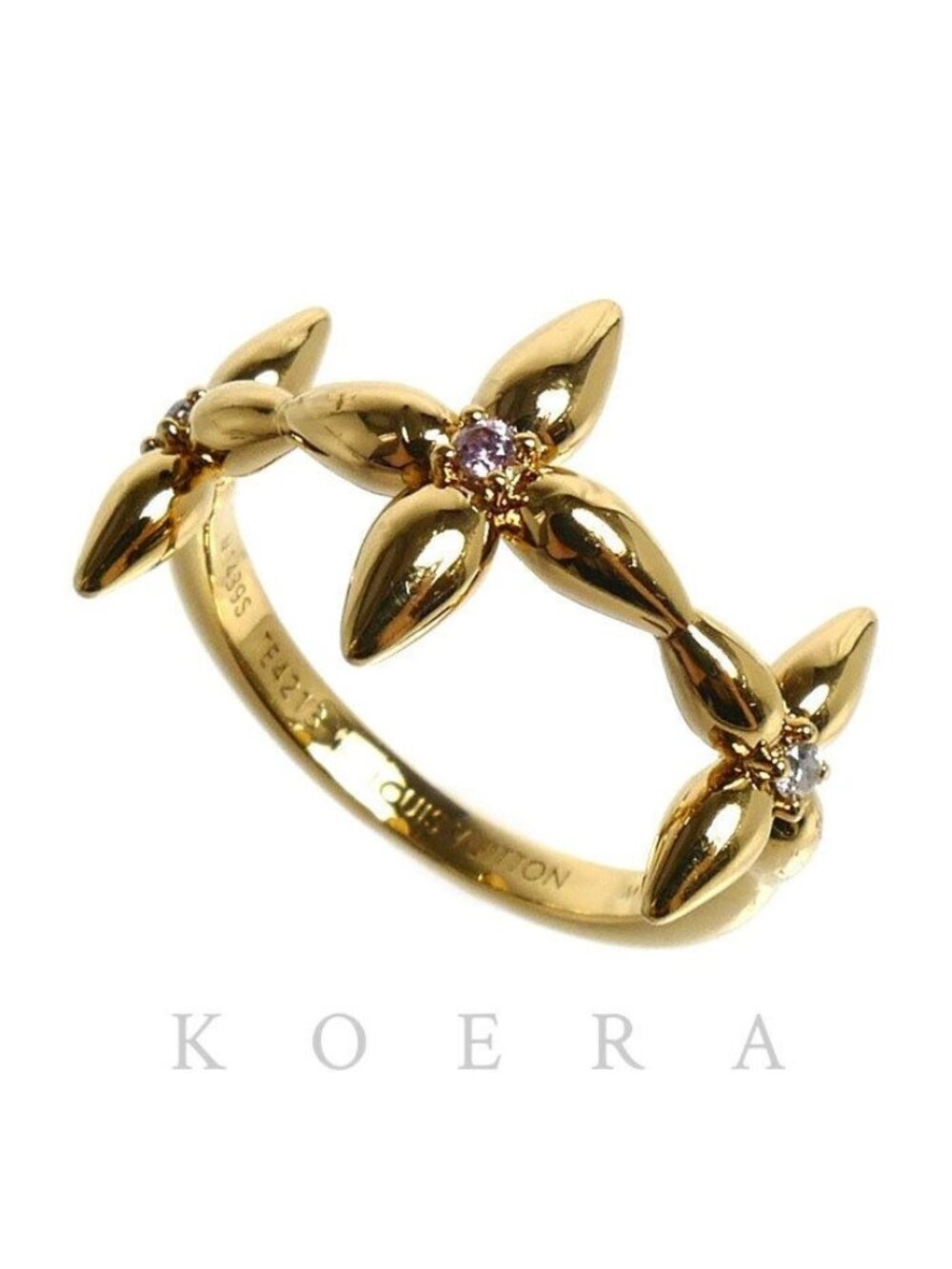 Louis Vuitton Rhinestone Ring Signature